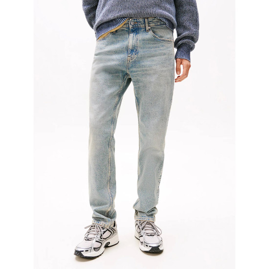 Tommy Hilfiger Ανδρικό παντελόνι Ryan Distressed Slim Straight Leg Jeans